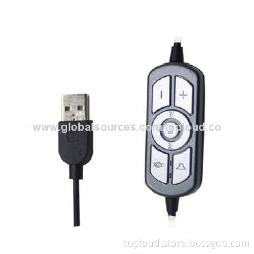 Wired Headphones for Call Computer
